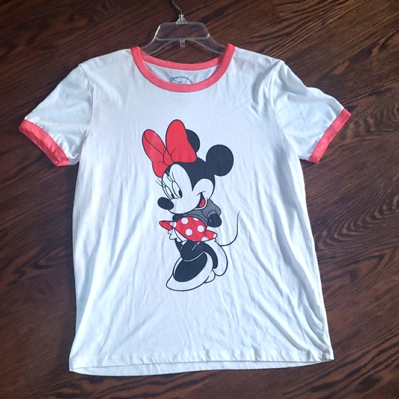Disney Tops - Disney Minnie Mouse T shirt,  L